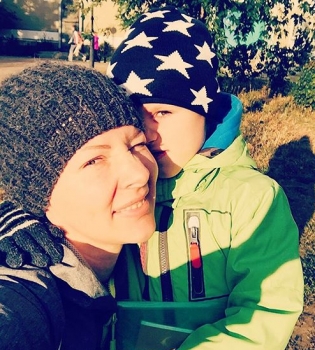 Разведенная Марина Леончук оставила сыну трогательное послание в честь его дня рождения