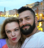 Андрей Кише с женой Оксаной