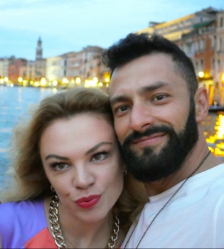 Андрей Кише с женой Оксаной