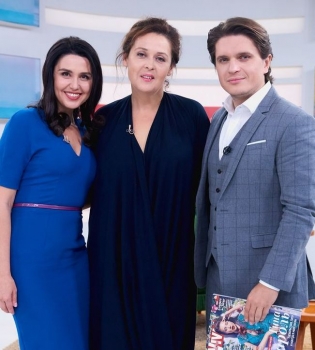 Иванна Слабошпицкая в гостях у Сніданку 1+1