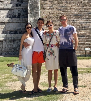 Екатерина Кухар и Александр Стоянов вернулись из Мексики