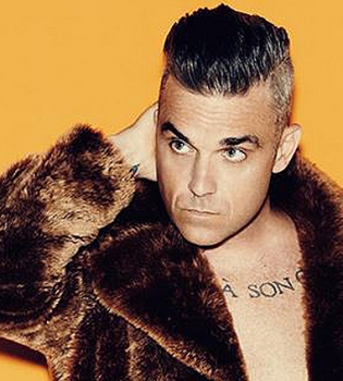 Совершенно голый Робби Уильямс позирует на обложке журнала Attitude