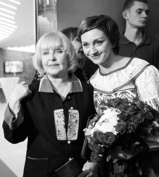 Ада Роговцева и Римма Зюбина