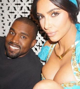 Соблазнительная принцесса: Ким Кардашьян опубликовала фото с Хэллоуина