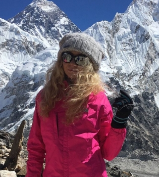 Анастасия Иванова в Гималаях