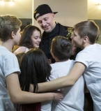 Потап с детьми