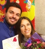 Григорий Решетник с женой Кристиной