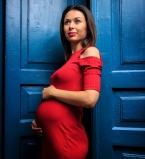 Анастасия Мазур родила сына