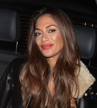 Николь Шерзингер покорила публику соблазнительным прозрачным нарядом