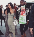 Ким Кардашьян и Канье Уэст впервые появились на публике после новости о разводе