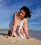 Алена Мозговая на отдыхе