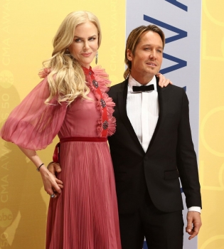 Николь Кидман и ее муж 2016