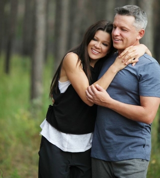 Руслана и ее муж