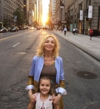 5-летняя дочь Кристины Орбакайте освоила сноуборд