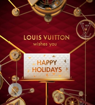 Новогодние поздравления модных брендов