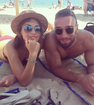 Иракли Макацария и Алена Лесык