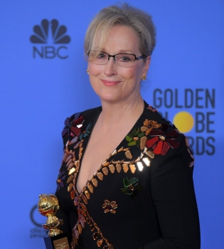 Мэрил Стрип на Золотом Глобусе 2017