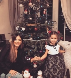 Ани Лорак с дочкой