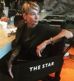 Юлия Высоцкая стала брюнеткой