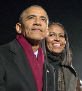 Барак Обама и Мишель Обама