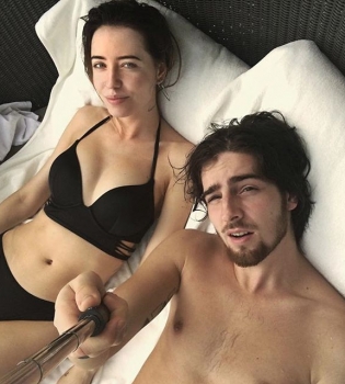 Владимир Дантес с Надей Дорофеевой