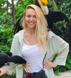 Оля Полякова на Бали