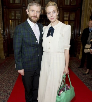 Мартин Фриман с бывшей женой