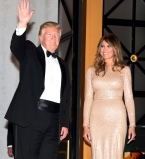 Дональд Трамп с женой Меланией Трамп