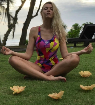 Оля Полякова на Бали