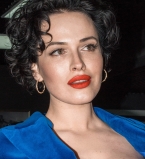 Даша Астафьева на показе Жана Грицфельдта