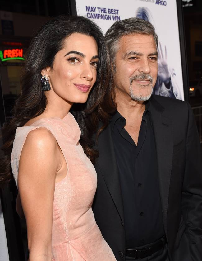 У них будет двойня: о беременности Амаль Клуни заговорили в прямом эфир