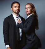 Слава Каминская с мужем