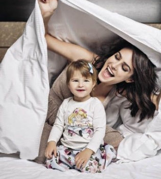 Маша Собко с дочерью