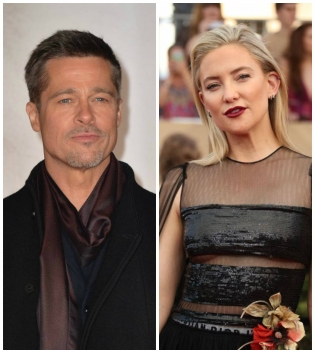 Брэд Питт и Кейт Хадсон будут жить вместе - СМИ