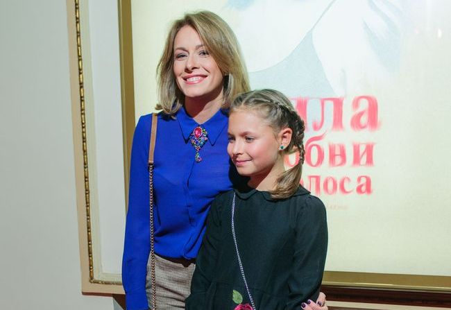Елена Кравец с дочерью