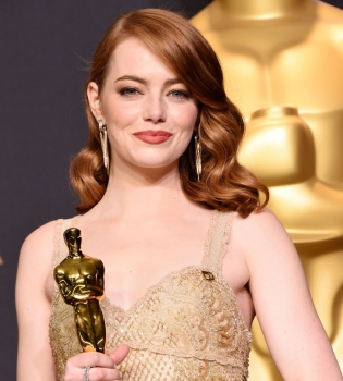 Эмма Стоун на Оскаре