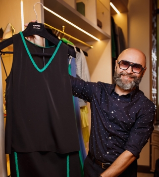 Серж Смолин в гостях у Almondo Boutique раскрыл секреты трендового образа современной девушки
