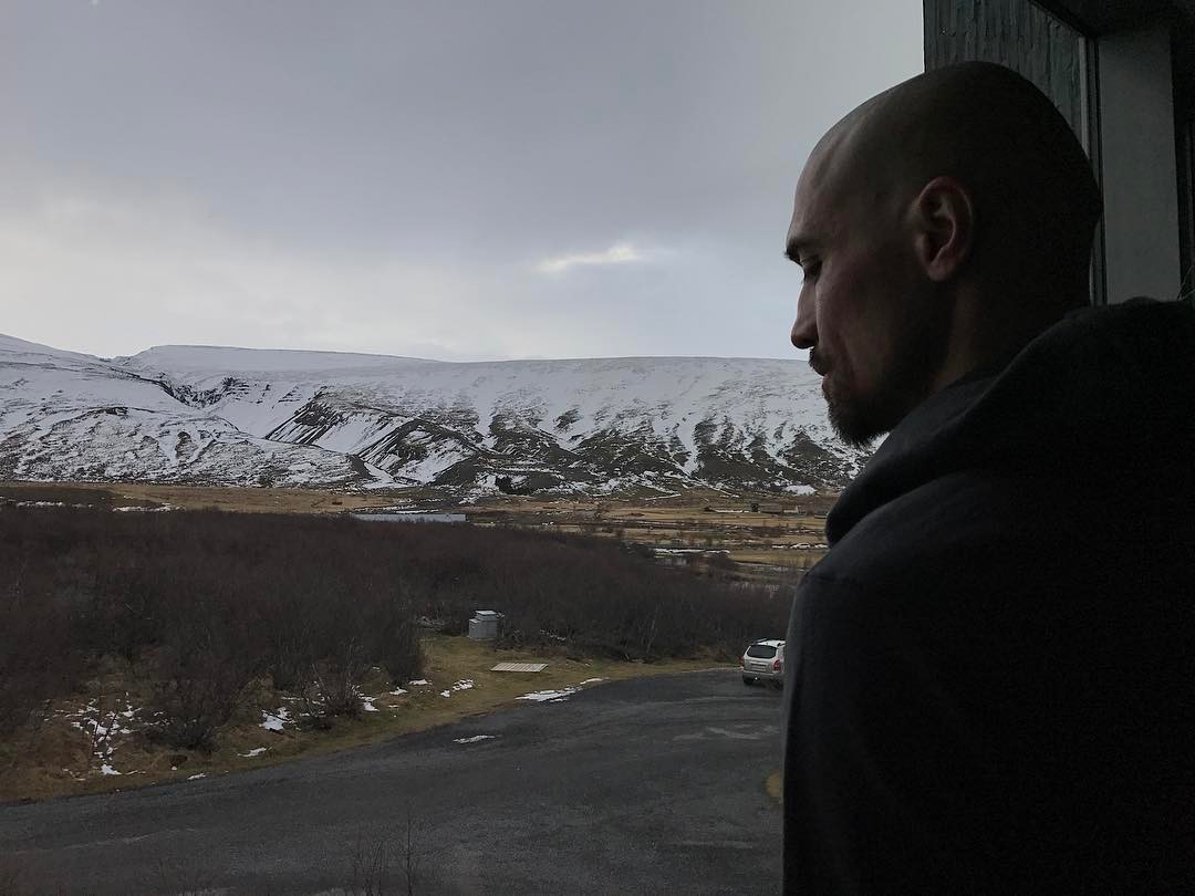 Дима Билан в Исландии