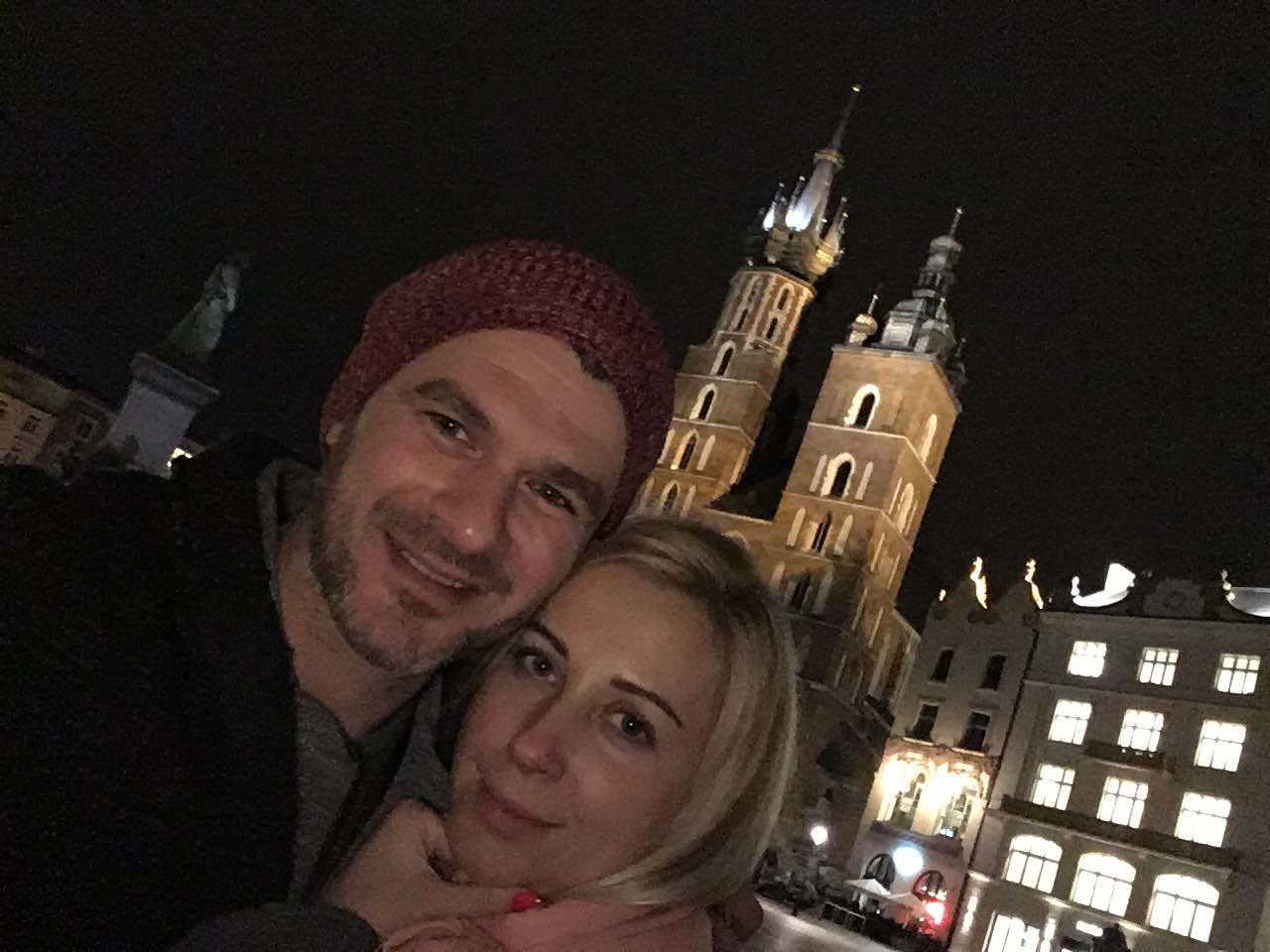 Тоня Матвиенко и Арсен Мирзоян в Кракове