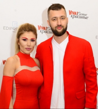 Тамерлан и Алена на церемонии Viva!