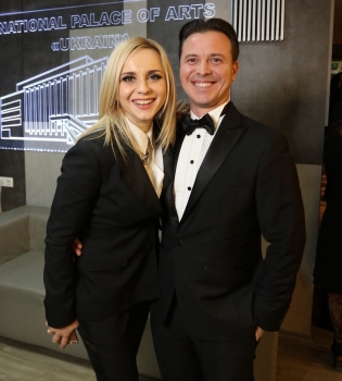 Лилия Ребрик и Андрей Дикий на церемонии