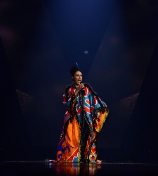 Джамала на сцене