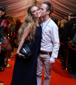 Лавика и Вова Борисенко на церемонии