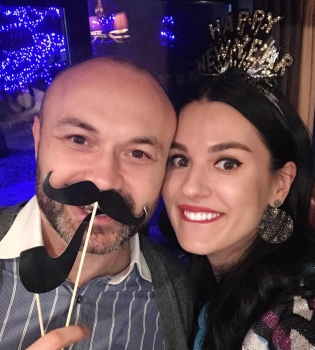 Маша Ефросинина и ее муж Тимур Хромаев