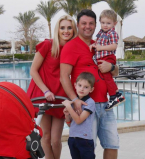 Ирина Федишин на отдыхе