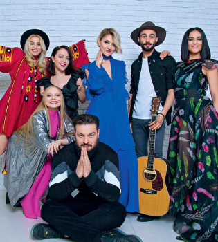 участники шоу Голос країни 7 снялись в яркой фотосессии для Viva!