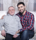 Виталий Козловский с отцом