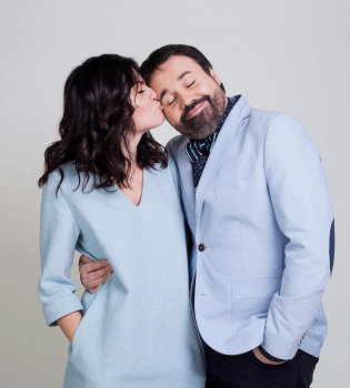 Антон Лирник и его жена Марина