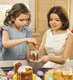 Маричка Падалко с дочкой