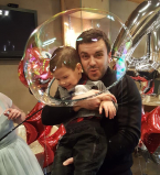 Григорий Решетник с сыном Ваней